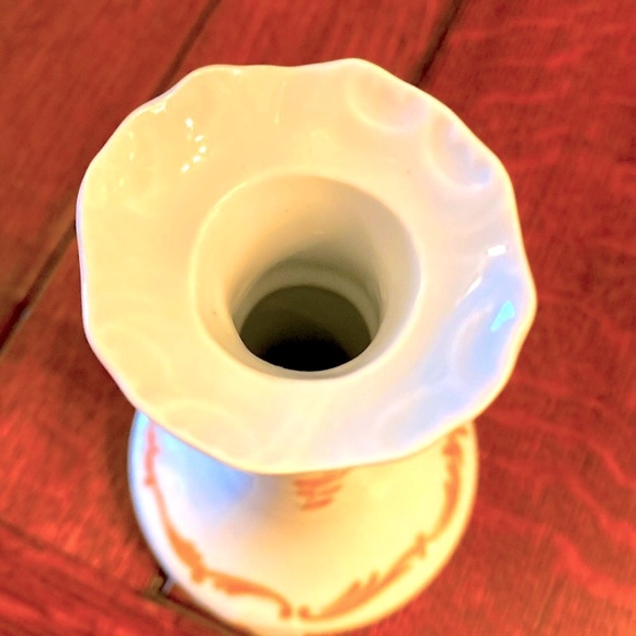 PRICE ⬇️ Porcelain Limoges France single candlestick. Its name Derhoulieves. - Picture 6 of 11